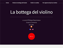 Tablet Screenshot of infoviolin.com